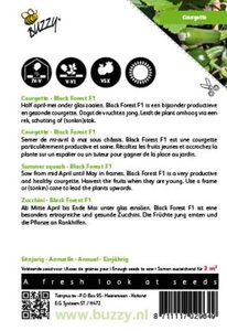 Buzzy® Courgette Klimmend Black Forest F1 - afbeelding 2