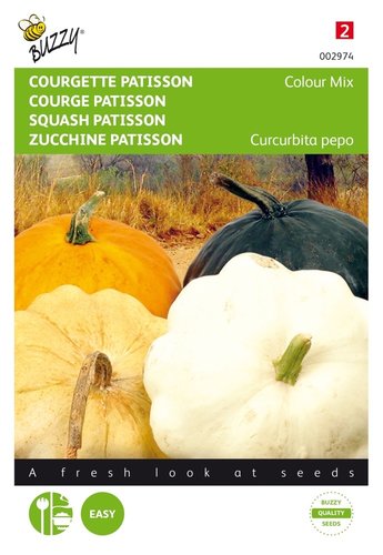 Buzzy® Courgette Patisson Colour mix - afbeelding 1