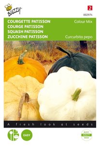 Buzzy® Courgette Patisson Colour mix - afbeelding 1