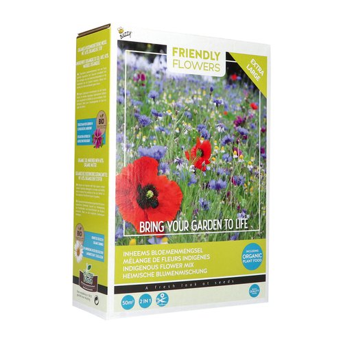 Buzzy® Friendly Flowers XL Inheems 50m² (6)