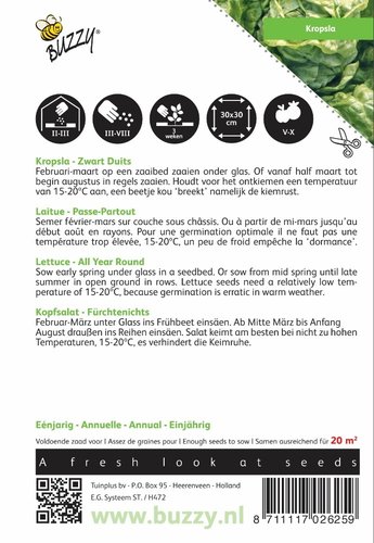 Buzzy® Kropsla Zwart Duits - afbeelding 2
