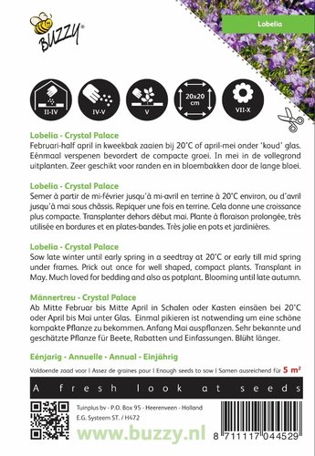 Buzzy® Lobelia Crystal Palace - afbeelding 2