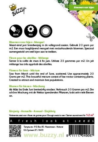 Buzzy® Mengsel voor bijen - afbeelding 2
