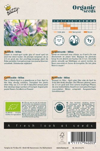 Buzzy® Organic Agrostemma Bolderik Milas (BIO) - afbeelding 2