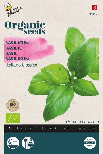 Buzzy® Organic Basilicum - Italiano Classico  (BIO) - afbeelding 1