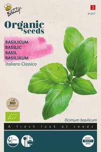 Buzzy® Organic Basilicum - Italiano Classico  (BIO) - afbeelding 1