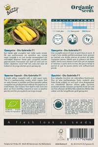 Buzzy® Organic Courgette Ola Gabriella F1 (BIO) - afbeelding 2