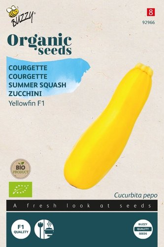 Buzzy® Organic Courgette Yellowfin F1 (BIO) - afbeelding 1