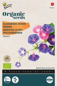 Buzzy® Organic Ipomoea, Klimmende Winde gemengd  (BIO) - afbeelding 1