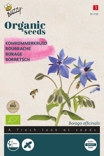 Buzzy® Organic Komkommerkruid (BIO) - afbeelding 1