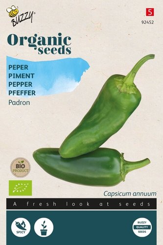 Buzzy® Organic Peper Padron (BIO) - afbeelding 1