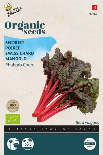 Buzzy® Organic Snijbiet Rhubard Chard  (BIO) - afbeelding 1