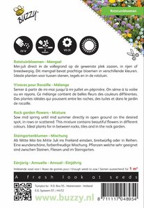 Buzzy® Rotstuinbloemen Mengsel - afbeelding 2