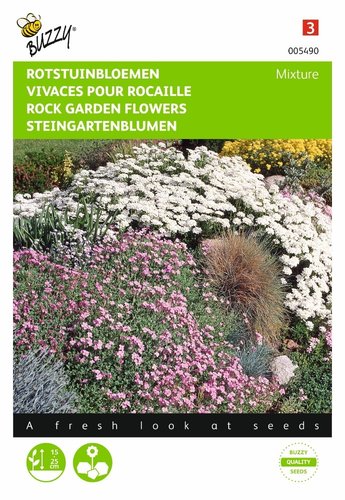 Buzzy® Rotstuinbloemen Mengsel - afbeelding 1