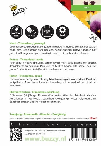 Buzzy® Viola, Viool Trimardeau gemengd - afbeelding 2