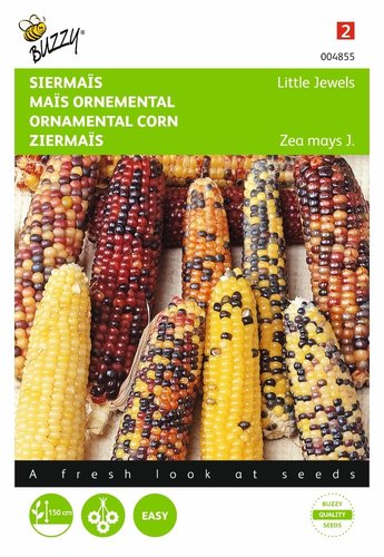 Buzzy® Zea Mays, Siermaïs Little Jewels gemengd - afbeelding 1
