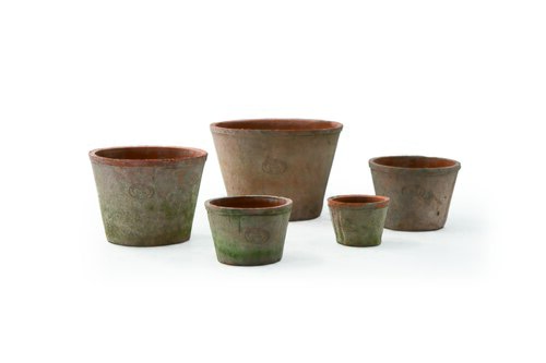 Cactus pot D 20 x H 15 cm rood - afbeelding 2