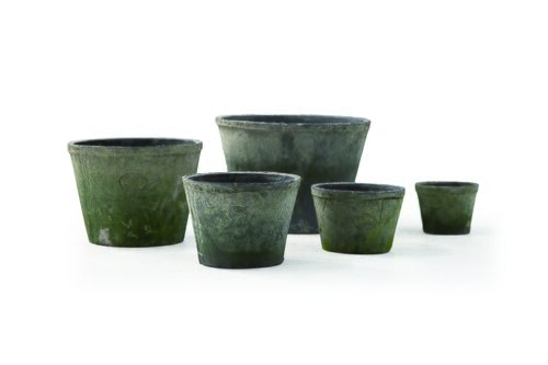 Cactus pot D 20 x H 15 cm zwart - afbeelding 2