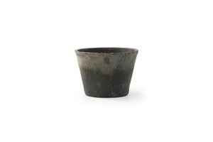 Cactus Pot Zwart - Ø 20 x H 15 cm - afbeelding 1
