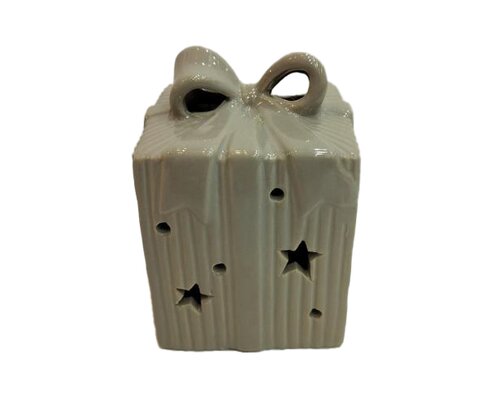 Cadeau met LED 7,5 x 7,5 x 10 cm 3 assorti