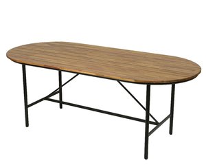 Cadiz Tuintafel Acacia - 90 x 200 x 76 cm - afbeelding 1