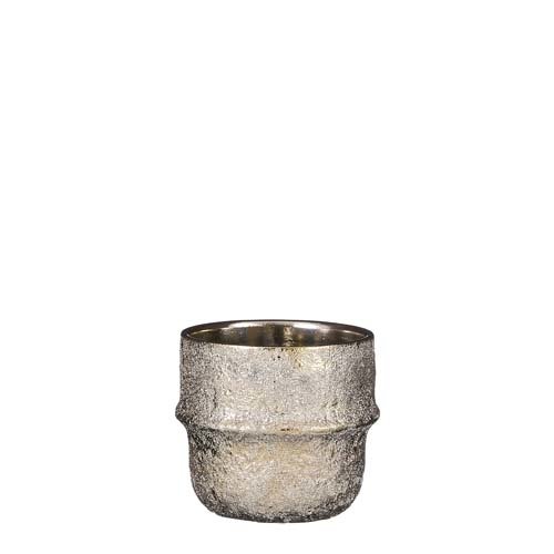 Caleb pot rond l.goud - h13xd14,5cm