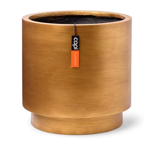 Capi Europe vaas cilinder Retro 41x40 goud