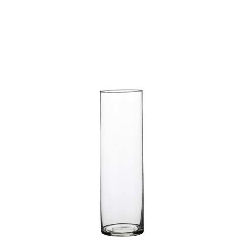 Carly vaas cilinder glas - h30xd9cm