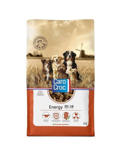 CaroCroc Brokken Hond Energie - 12,5Kg