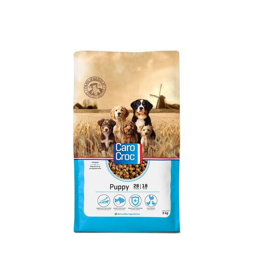 CaroCroc Brokken Hond Puppy - 3Kg - afbeelding 1