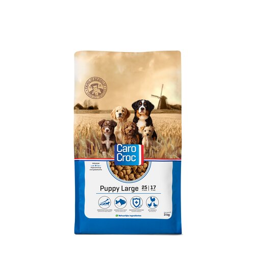 CaroCroc Brokken Hond Puppy Grote Rassen - 3Kg - afbeelding 1
