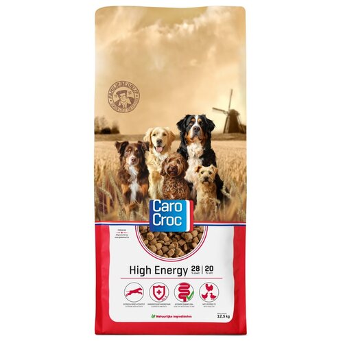 CaroCroc Brokken Hond Veel Energie - 12,5Kg