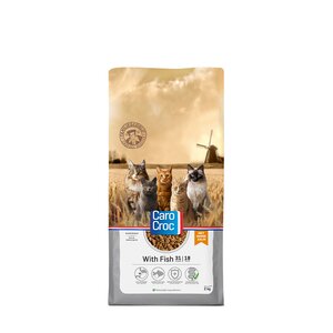 CaroCroc Brokken Kat met Vis - 2Kg - afbeelding 1