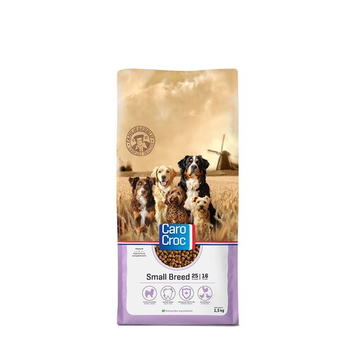 CaroCroc Hondenbrokken Small Breed - 1,5 Kg - afbeelding 1