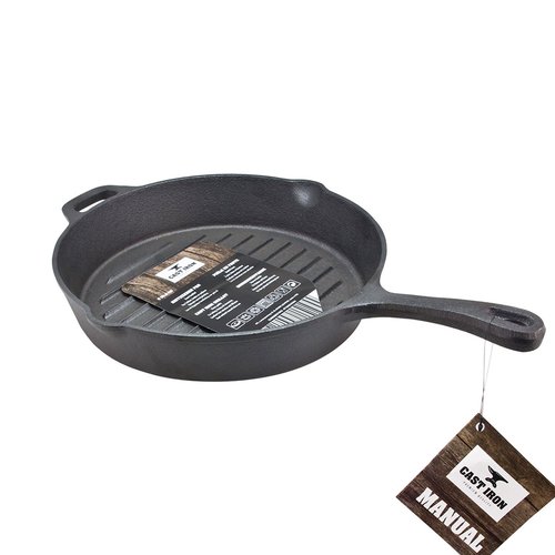 Cast Iron Grillpan 26,5cm gietijzer