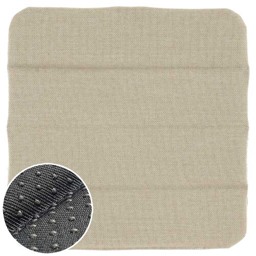 Chairpad Elba 39x39x1cm stone - afbeelding 2