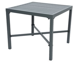 Charlotte Bijzet tuintafel Antraciet - 51 x 51 x 43 cm