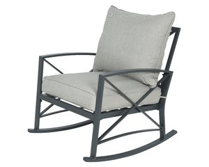 Charlotte Schommelstoel Antraciet - 87 x 67 x 82 cm - afbeelding 1