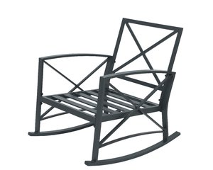 Charlotte Schommelstoel Antraciet - 87 x 67 x 82 cm - afbeelding 2