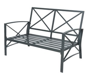Charlotte Tuinbank Antraciet - 78 x 116 x 84 cm - afbeelding 2