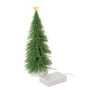 CHASING MULTI LIGHT SPRUCE TREE, LARGE, B/O (4.5V)