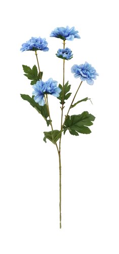 Chrysant blauw 66 cm