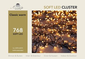 Clusterverlichting klassiek warm - 768 lampjes