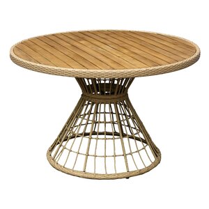 Cocoon tafel D 120 x H 76 cm natural - afbeelding 1