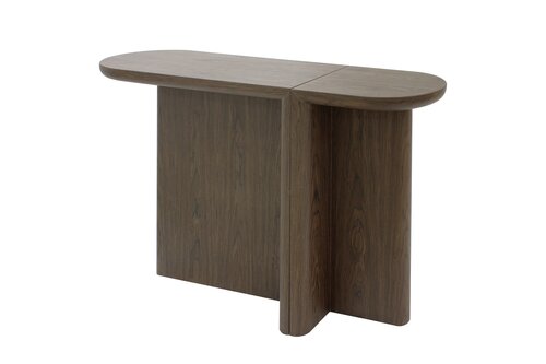 Console Scandi Notenhout