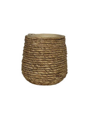 Coppelmans Pot Basket Woven - D20.5xH20cm Naturel