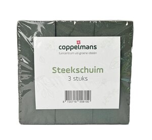 Coppelmans steekschuim groen - 3 stuks - afbeelding 1