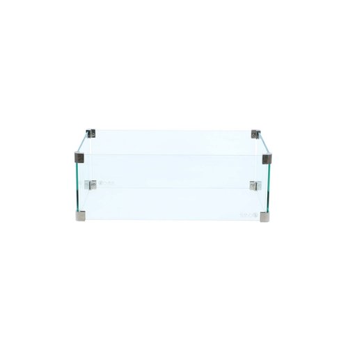 Cosi fires Cosi rectangular glass set for Cosi rectangular build in burner