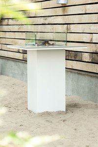 Cosi fires Cosiloft 100 bar table white frame / grey top - afbeelding 2