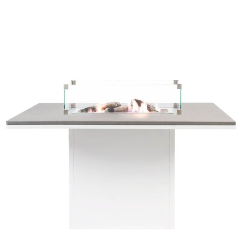 Cosi fires Cosiloft 120 relax dining white frame / grey top - afbeelding 3